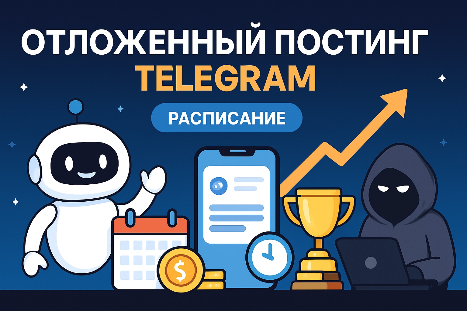 Отложенный постинг в Telegram по расписанию